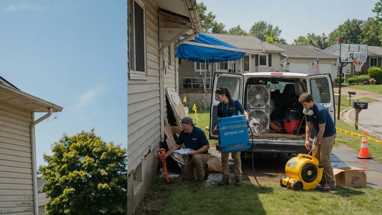 Ceiling Leak Cleanup in Akron, IA near me